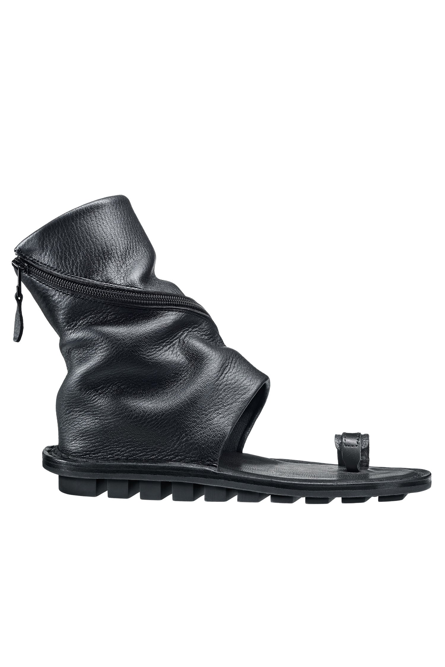 Trippen Elevate Black Sandal, utopiatulsa.com