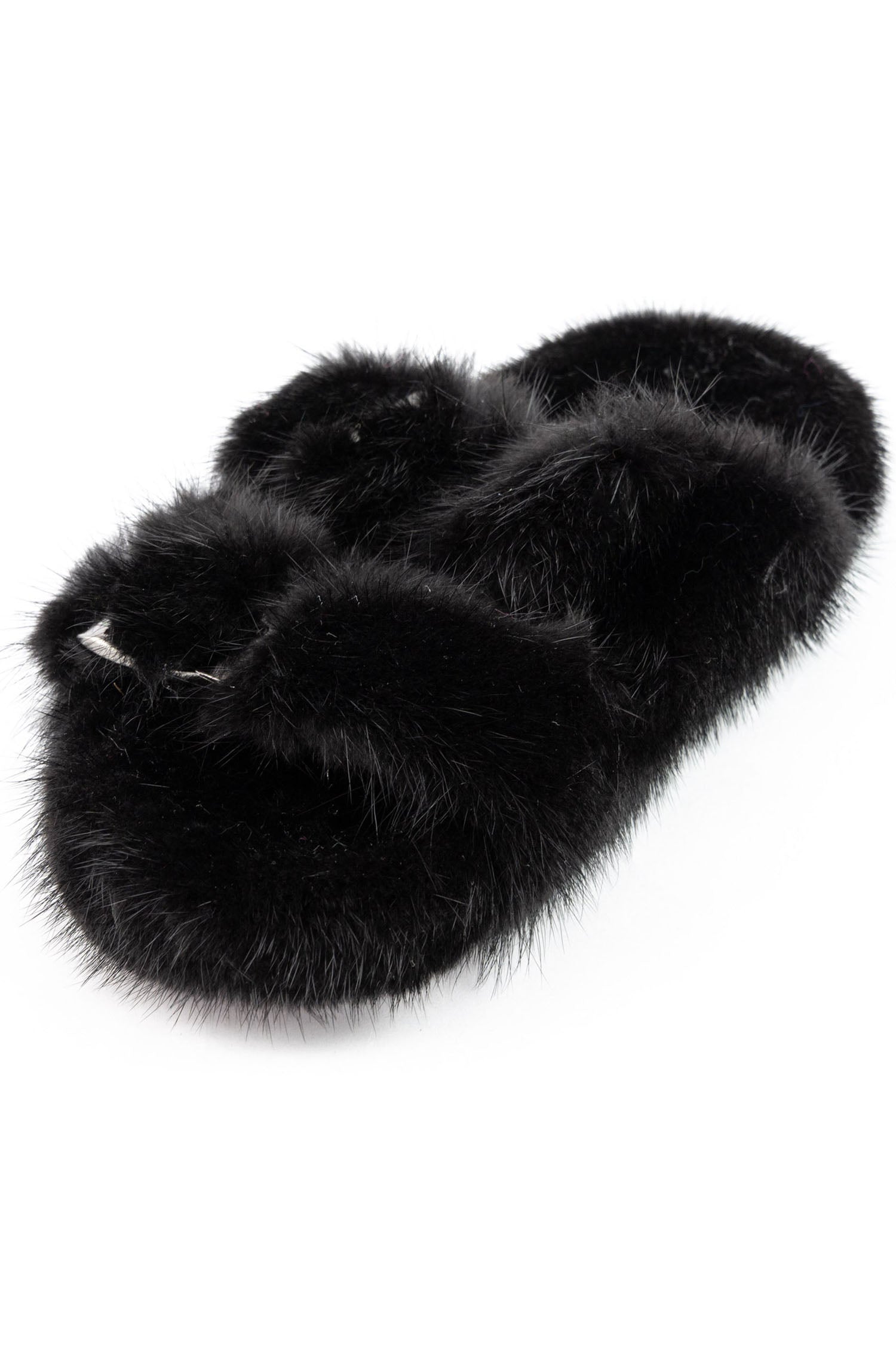 Linda Richards Mink Slides Black, utopiatulsa.com