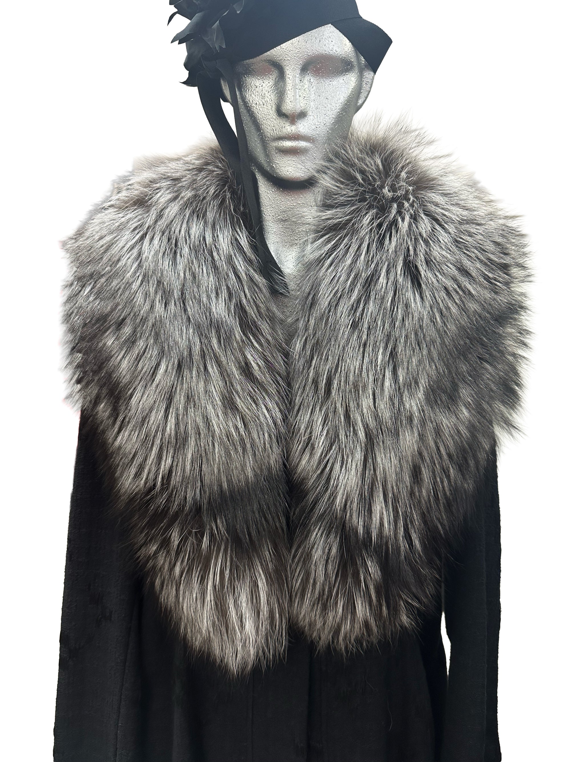 Linda Richards Genuine Genuine Fox Fur Scarf, utopiaboutique.com