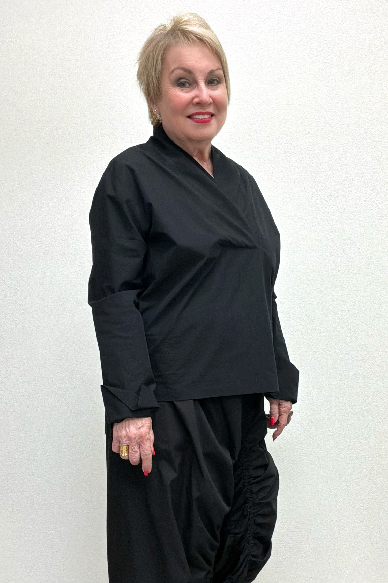 Moyuru Black Blouse for Outfit 2, utopiatulsa.com