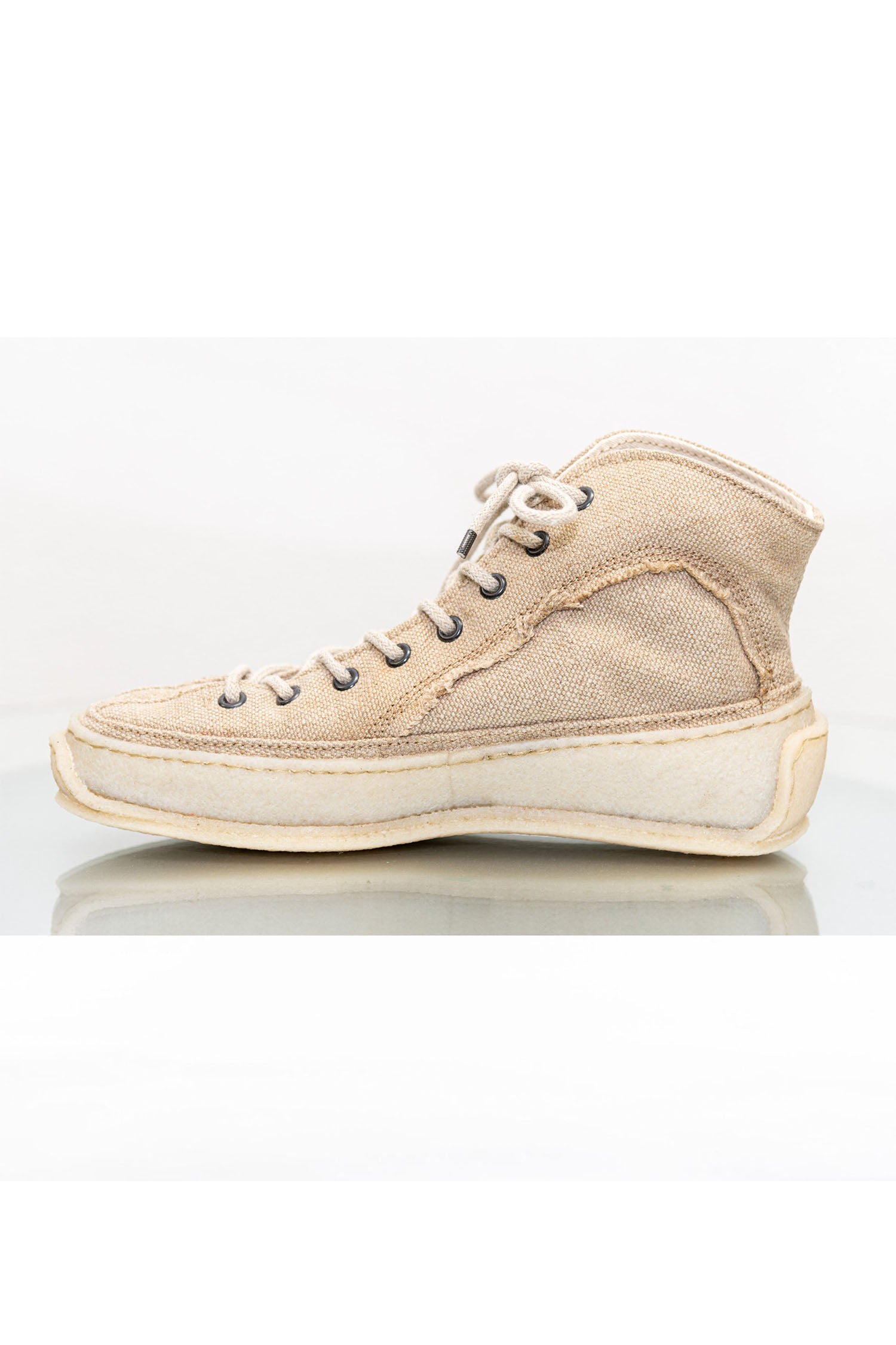 Trippen Aware Natural Beige Sneakers, utopiatulsa.com