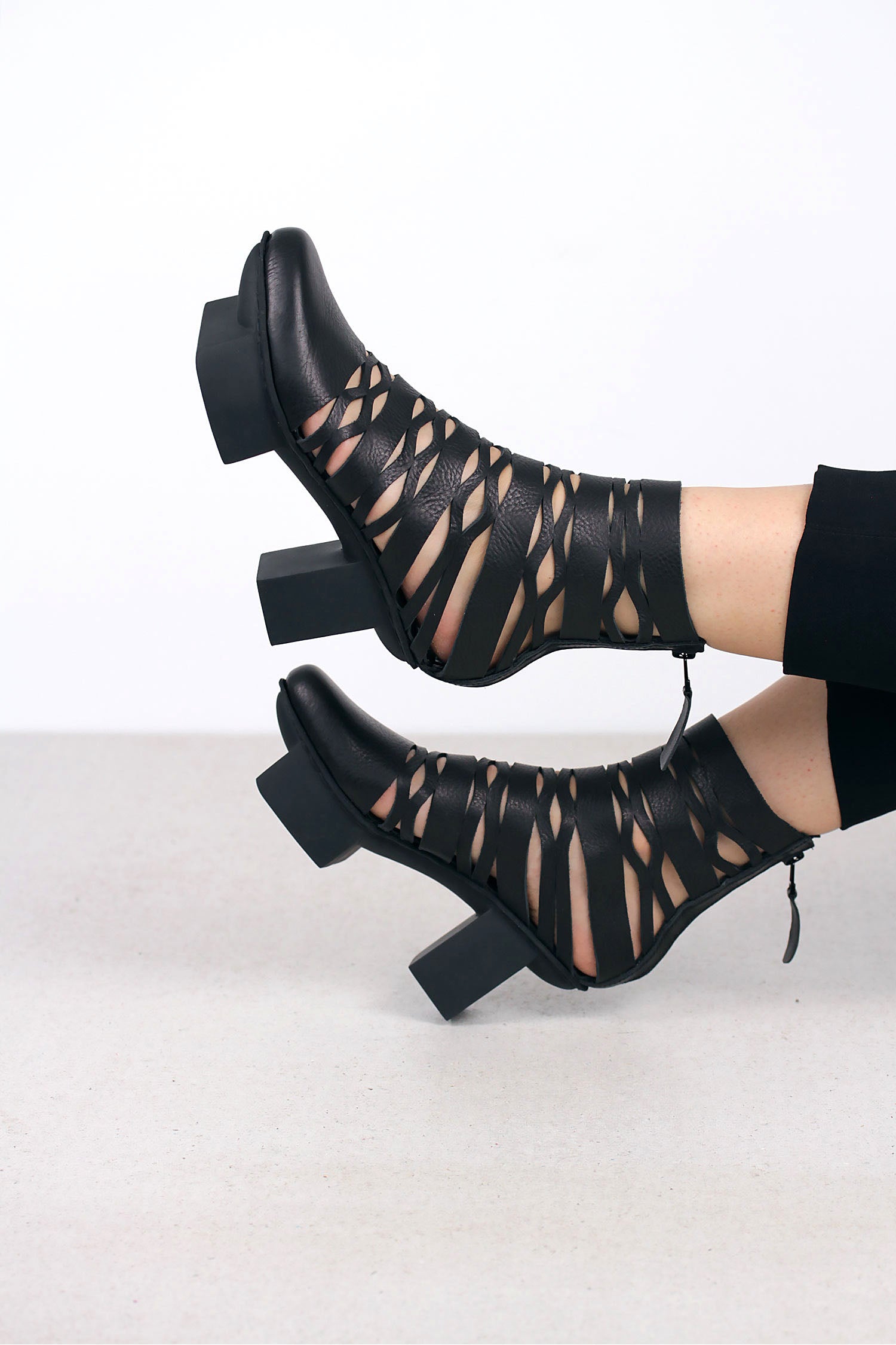Trippen Diffuse Black Boot, utopiatulsa.com