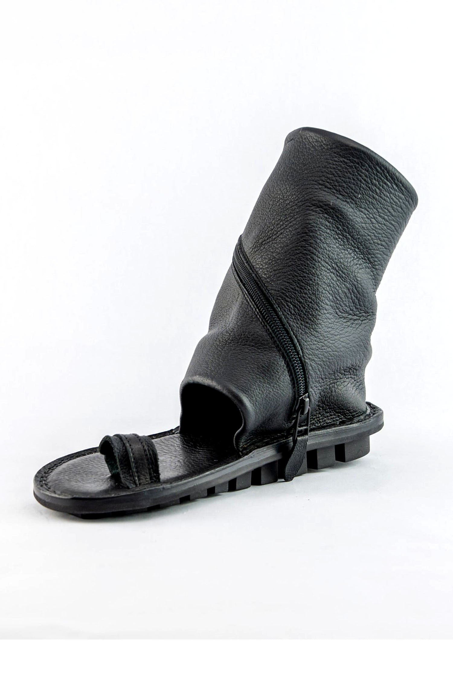 Trippen Elevate Black Sandal, utopiatulsa.com