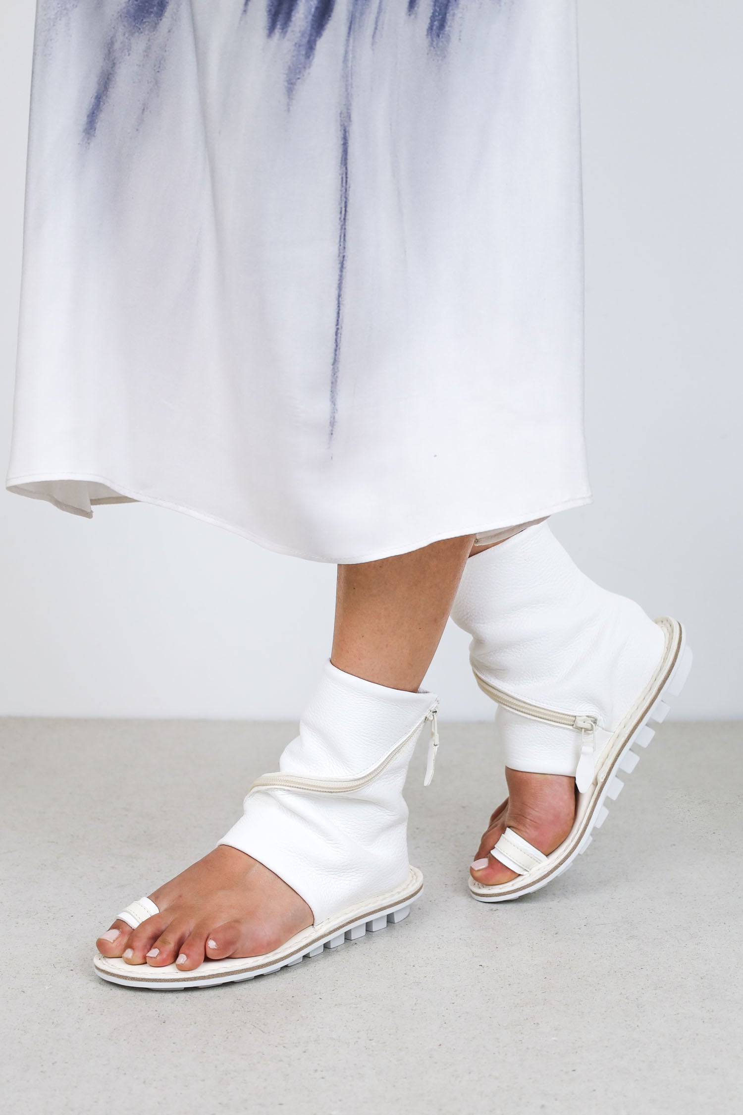 Trippen Elevate White Sandal, utopiatulsa.com