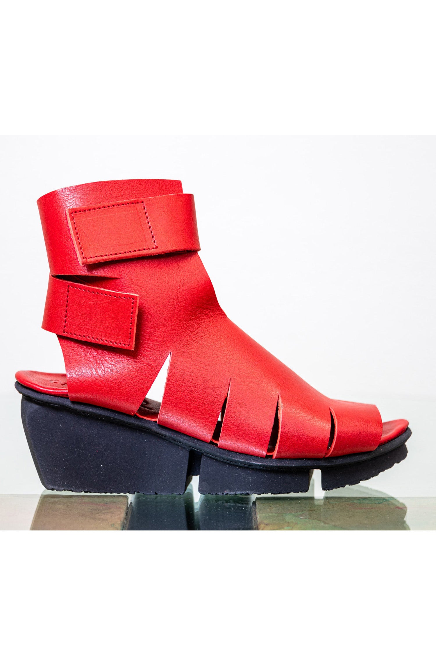 Trippen Interface Red Sandal, utopiatulsa.com