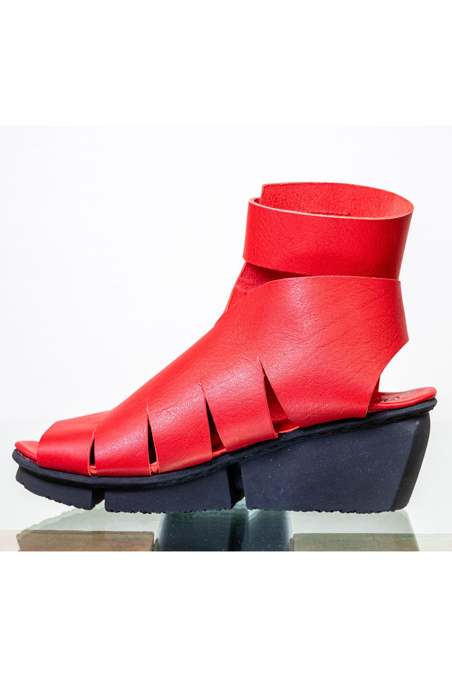 Trippen Interface Red Sandal, utopiatulsa.com