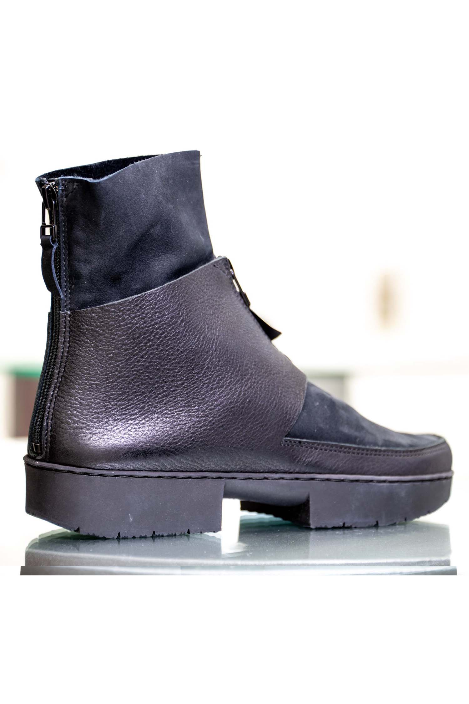 Trippen Past Black Boots, utopiatulsa.com