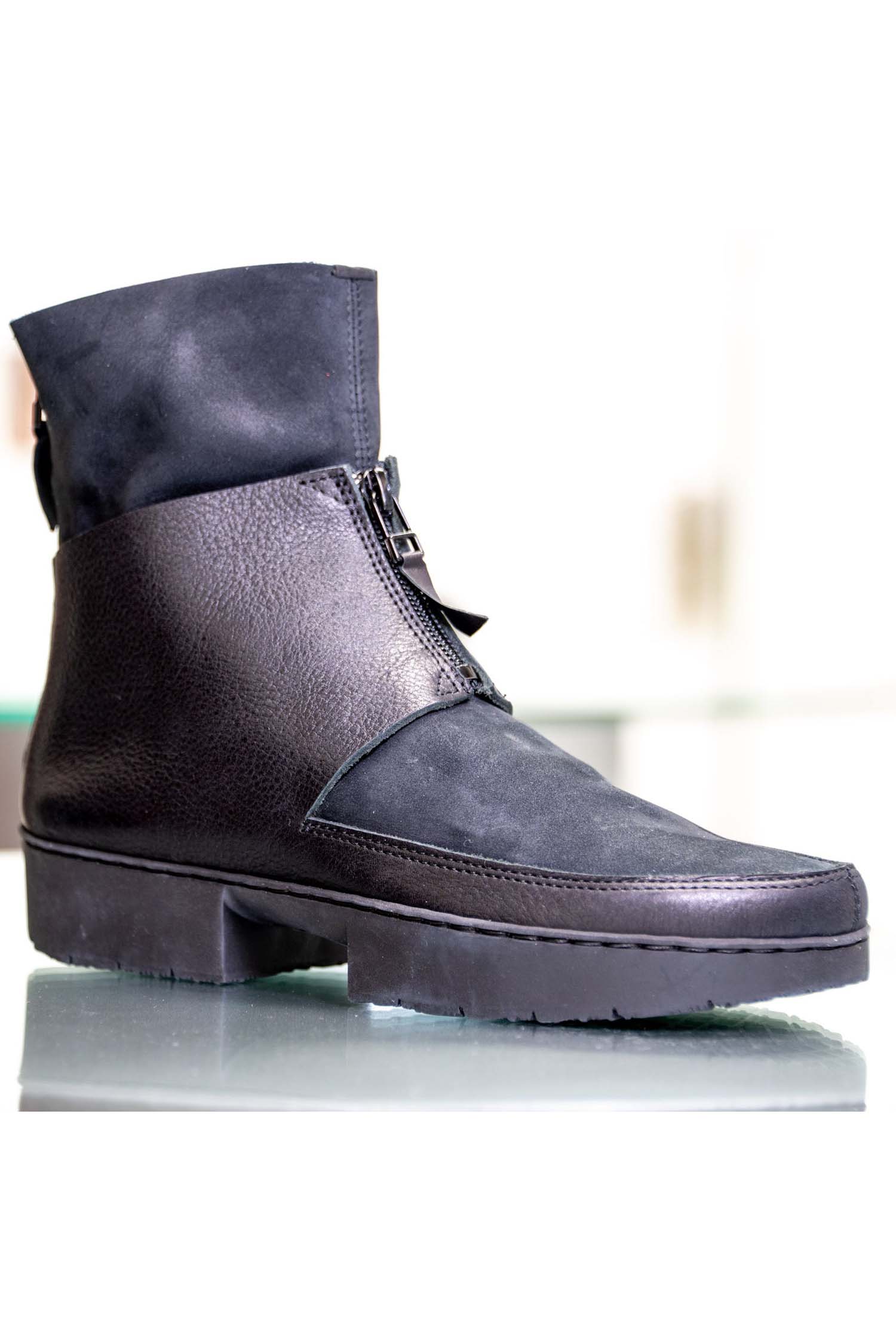 Trippen Past Black Boots, utopiatulsa.com