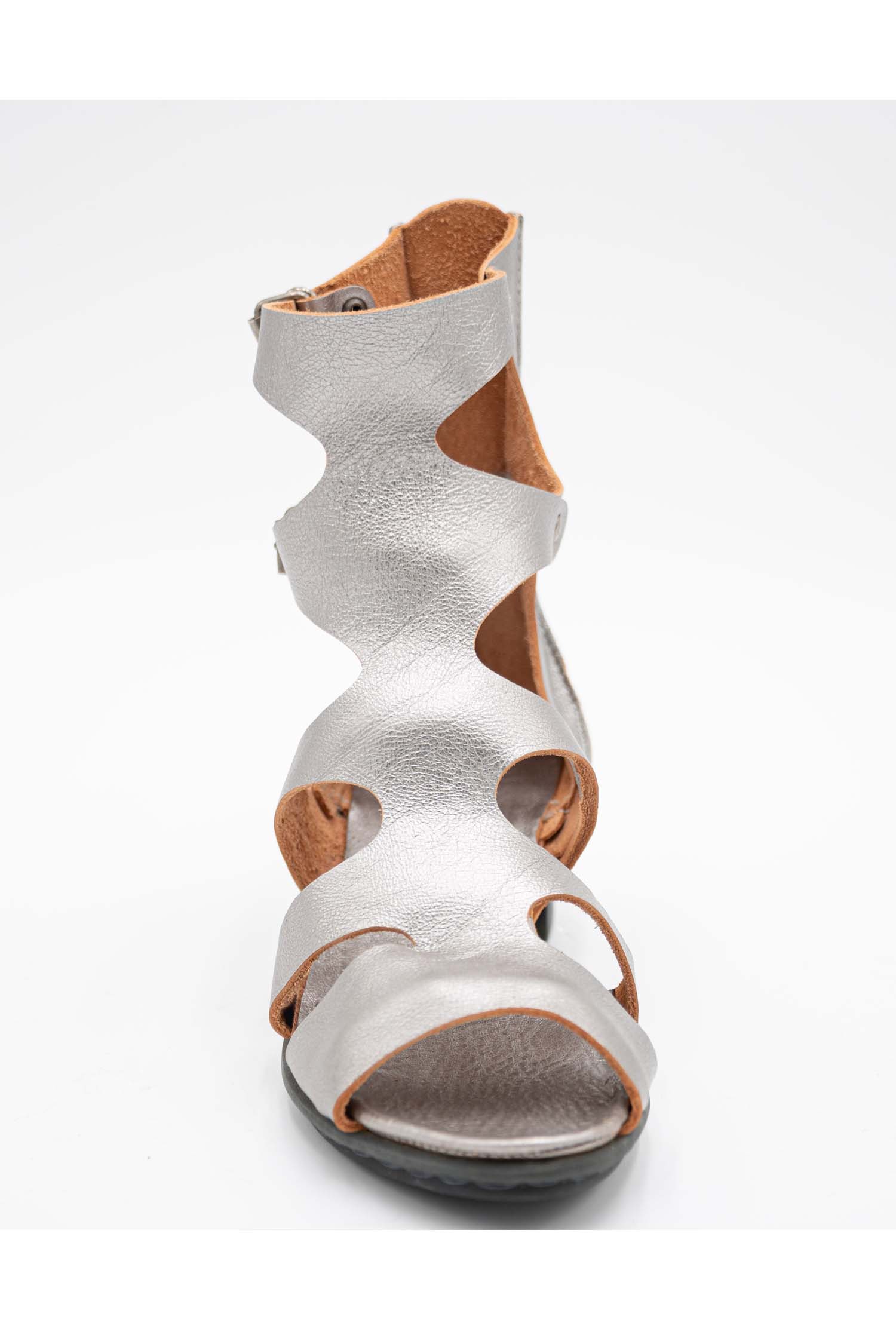 Trippen Tarantula Silver Sandals, utopiatulsa.com