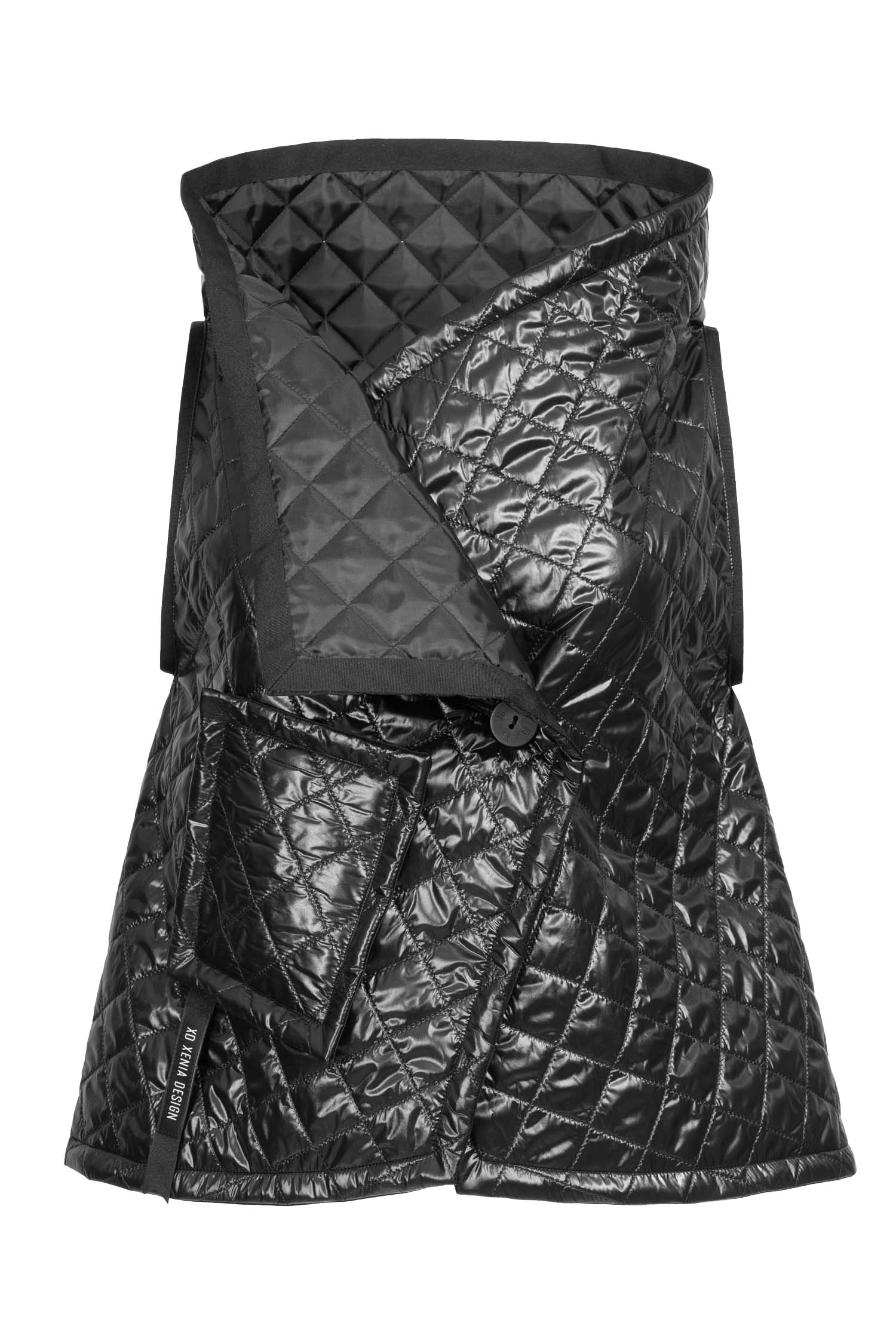 Xenia Design Vest Dimo front in black, utopiatulsa.com